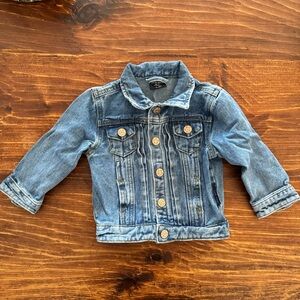 EUC Little Bipsy Light Blue Denim Jacket 12-18mo